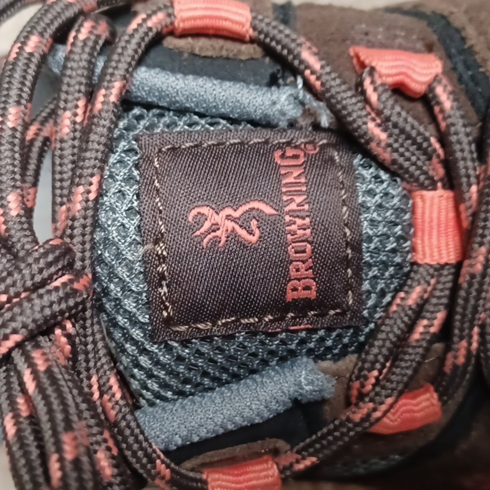 WS16- Browning  Buck Trail Women's  Brown/Med. Orange Color - sz 9 M - Picture 7 of 11